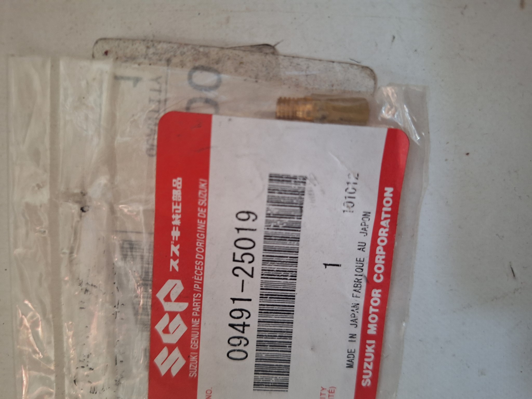 Picture of SUZUKI  DUESE  09491-25019